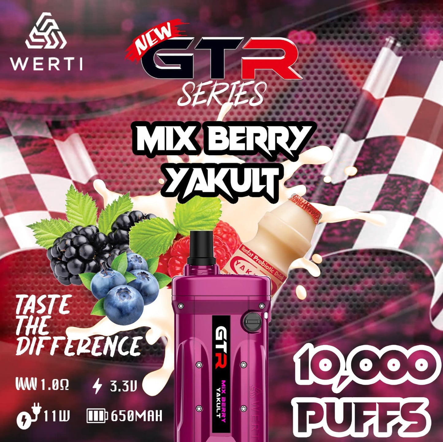 Werti GTR 10,000 Puff